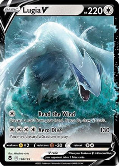 Lugia V (138/195) [Sword & Shield: Silver Tempest]-1