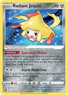 Radiant Jirachi (120/195) [Sword & Shield: Silver Tempest]-1