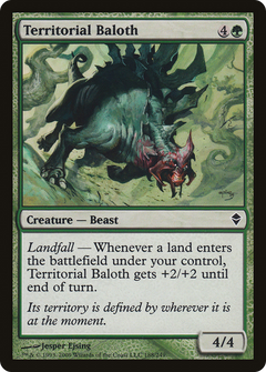 Territorial Baloth [Zendikar]-1