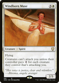 Windborn Muse [Phyrexia: All Will Be One Commander]-1