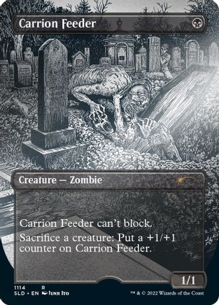 Carrion Feeder (Borderless Etched Foil) [Secret Lair Drop Series]-1