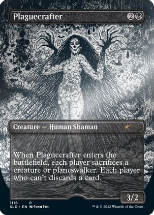 Plaguecrafter (Borderless Etched Foil) [Secret Lair Drop Series]-1