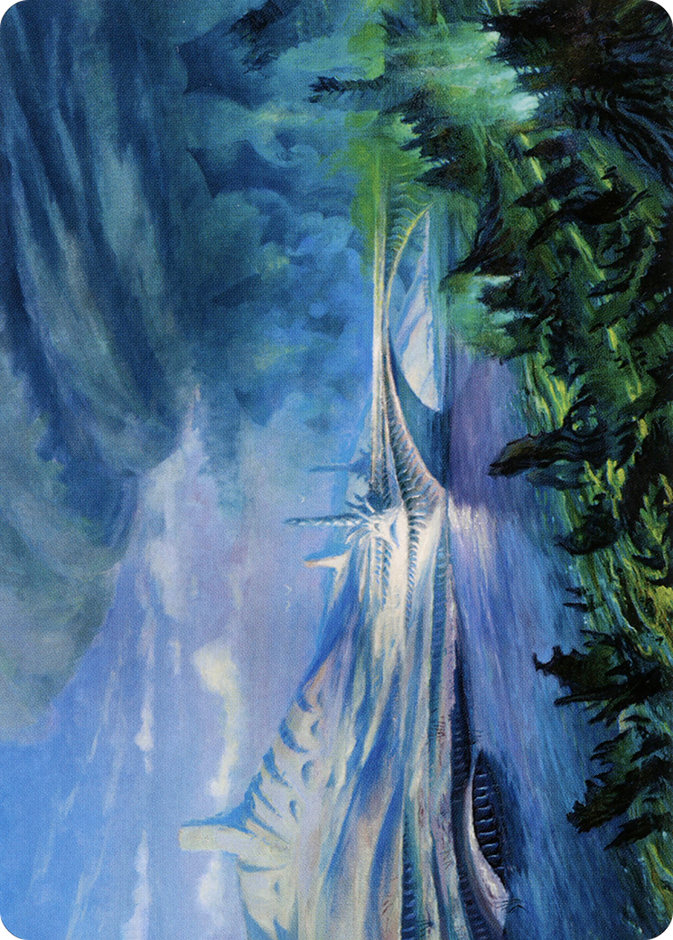 Goldmire Bridge Art Card [Modern Horizons 2 Art Series]-1