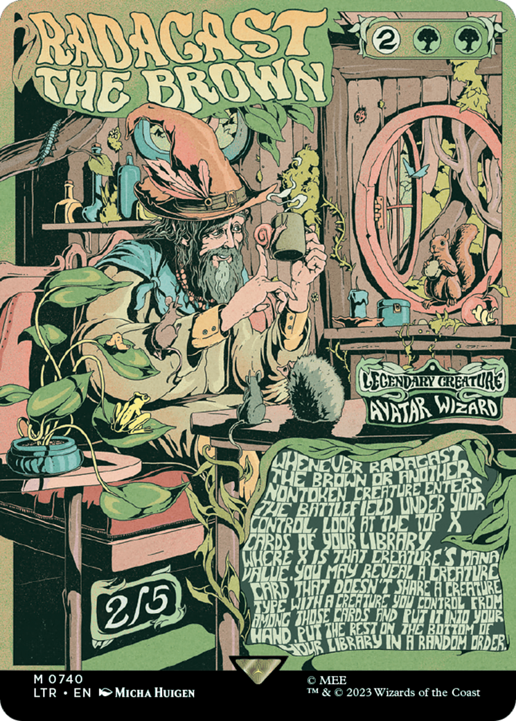 Radagast the Brown (Borderless Poster) [The Lord of the Rings: Tales of Middle-Earth]-1