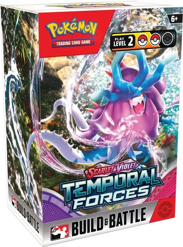 Scarlet & Violet: Temporal Forces - Build & Battle Box-1