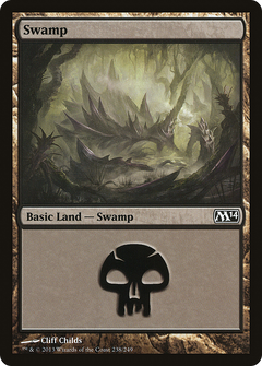 Swamp (238) [Magic 2014]-1