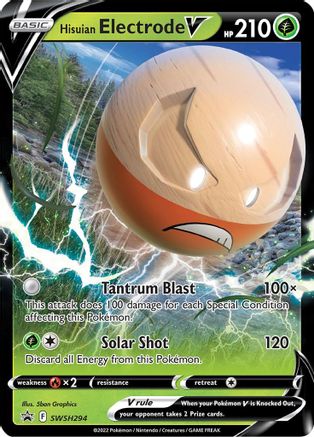 Hisuian Electrode V (SWSH294) [Sword & Shield: Black Star Promos]-1