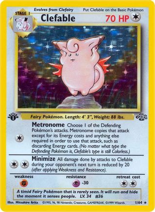 Clefable (1/64) [Jungle Unlimited]-1