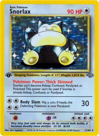 Snorlax (11/64) [Jungle Unlimited]-1