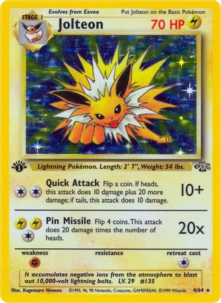 Jolteon (4/64) [Jungle 1st Edition]-1