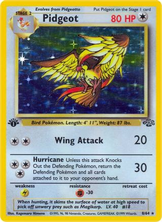 Pidgeot (8/64) [Jungle Unlimited]-1