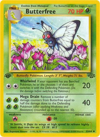 Butterfree (33/64) [Jungle Unlimited]-1