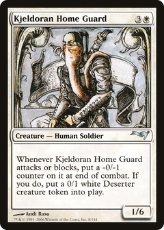 Kjeldoran Home Guard [Coldsnap Theme Decks]-1