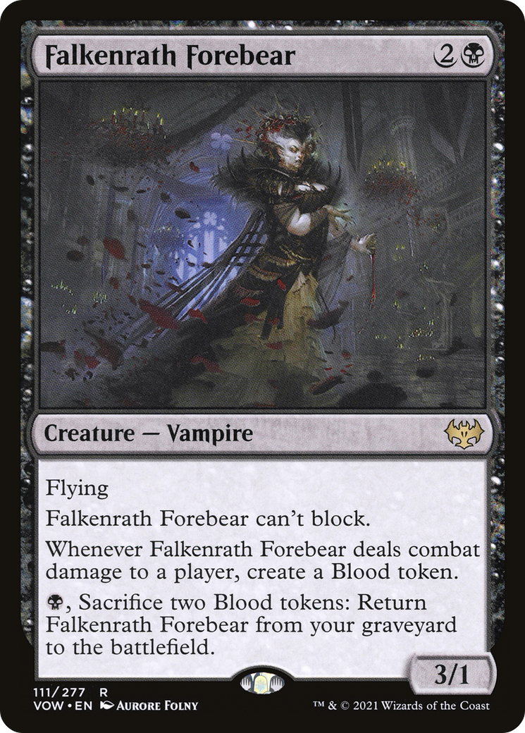 Falkenrath Forebear [Innistrad: Crimson Vow]-1