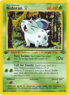 Nidoran (57/64) (Female) [Jungle Unlimited]-1