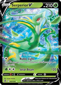 Serperior V (007/195) [Sword & Shield: Silver Tempest]-1