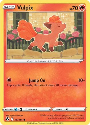 Vulpix (017/195) [Sword & Shield: Silver Tempest]-1