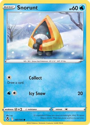 Snorunt (041/195) [Sword & Shield: Silver Tempest]-3