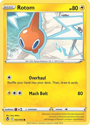 Rotom (053/195) [Sword & Shield: Silver Tempest]-1