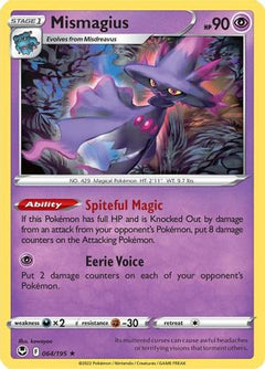 Mismagius (064/195) [Sword & Shield: Silver Tempest]-1