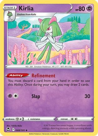 Kirlia (068/195) [Sword & Shield: Silver Tempest]-1