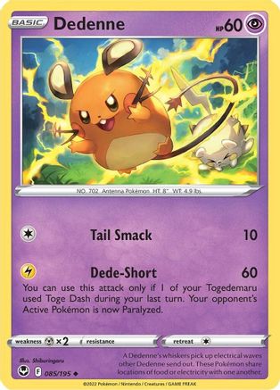 Dedenne (085/195) [Sword & Shield: Silver Tempest]-1