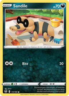 Sandile (111/195) [Sword & Shield: Silver Tempest]-1