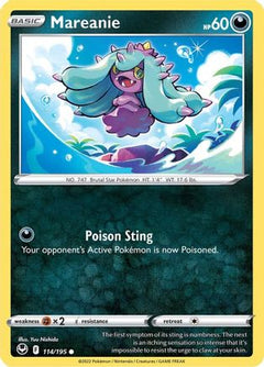 Mareanie (114/195) [Sword & Shield: Silver Tempest]-1