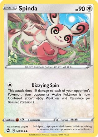 Spinda (141/195) [Sword & Shield: Silver Tempest]-1