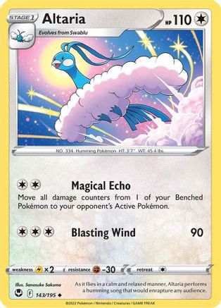 Altaria (143/195) [Sword & Shield: Silver Tempest]-1