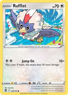 Rufflet (148/195) [Sword & Shield: Silver Tempest]-3