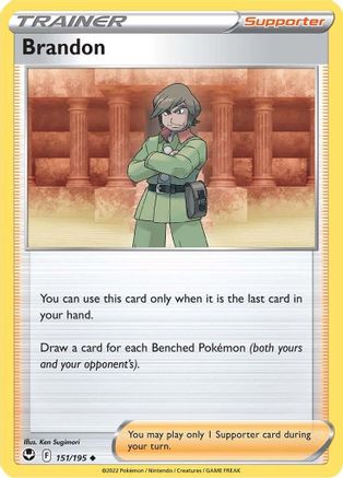 Brandon (151/195) [Sword & Shield: Silver Tempest]-1