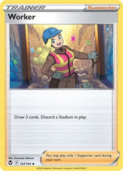 Worker (167/195) [Sword & Shield: Silver Tempest]-1