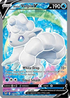 Alolan Vulpix V (173/195) [Sword & Shield: Silver Tempest]-1