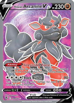 Hisuian Arcanine V (179/195) [Sword & Shield: Silver Tempest]-3
