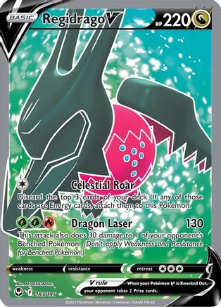 Regidrago V (183/195) [Sword & Shield: Silver Tempest]-1