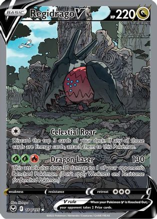 Regidrago V (184/195) [Sword & Shield: Silver Tempest]-1