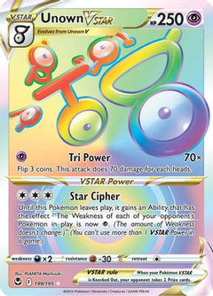 Unown VSTAR (199/195) [Sword & Shield: Silver Tempest]-1