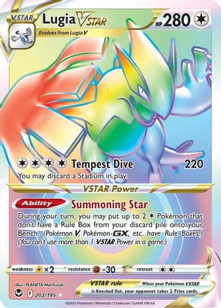 Lugia VSTAR (202/195) [Sword & Shield: Silver Tempest]-1