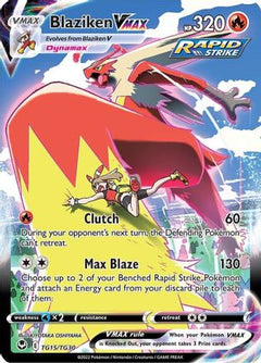Blaziken VMAX (TG15/TG30) [Sword & Shield: Silver Tempest]-1