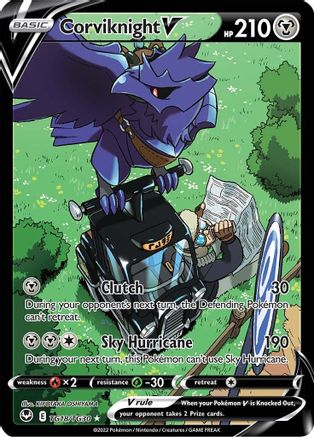 Corviknight V (TG18/TG30) [Sword & Shield: Silver Tempest]-1