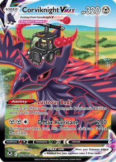 Corviknight VMAX (TG19/TG30) [Sword & Shield: Silver Tempest]-1