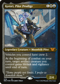 Kotori, Pilot Prodigy (Showcase Display Commander) [Kamigawa: Neon Dynasty Commander]-1