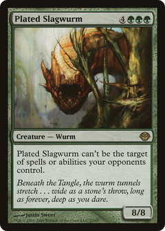 Plated Slagwurm [Duel Decks: Garruk vs. Liliana]-1