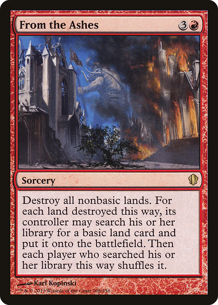 From the Ashes [Commander 2013]-1