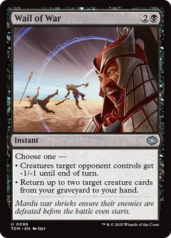 Wail of War [Tarkir: Dragonstorm]-1