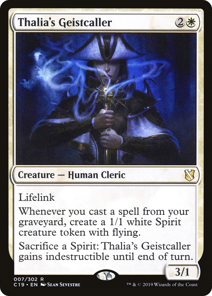 Thalia's Geistcaller [Commander 2019]-1
