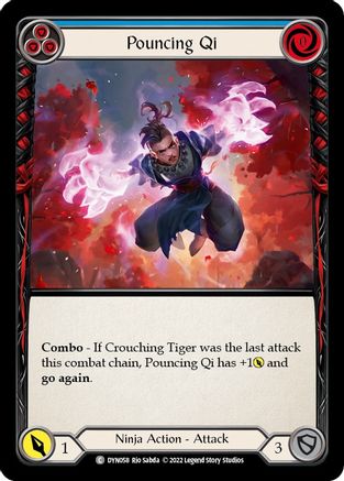 Pouncing Qi (Blue) [DYN058] (Dynasty)-1