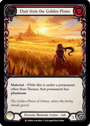 Dust from the Golden Plains [DYN002] (Dynasty)  Rainbow Foil-1