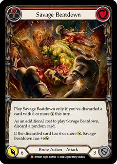 Savage Beatdown [DYN007] (Dynasty)  Rainbow Foil-1